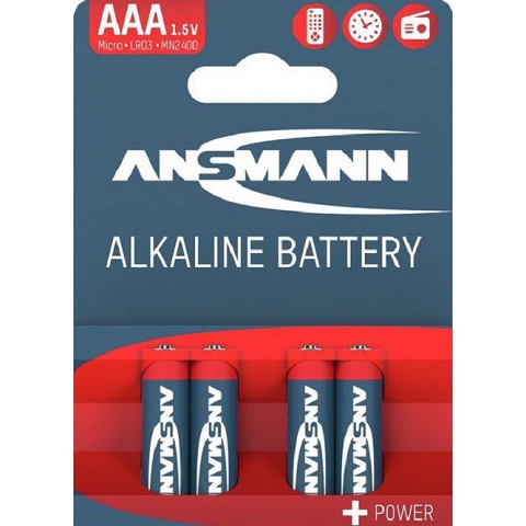 Pila Ministilo AAA 1,5V Ansmann Alcalina