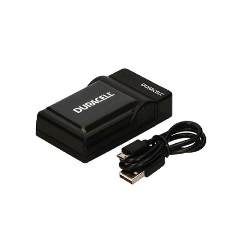 Caricabatterie Duracell USB per Canon DRC2L/NB-2L